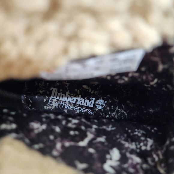 Timberland Earthkeepers Shearling Fold Down Lace Up Wedge Boots Size 9 - Picture 4 of 5